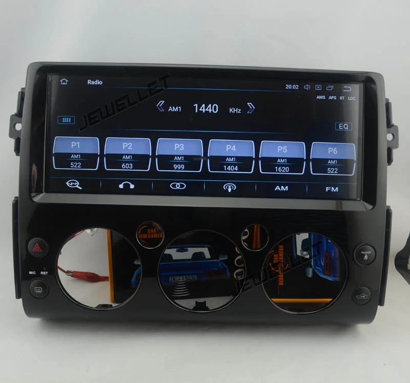 Clearance 12.3" Octa core  Android 9.0 Car GPS radio Navigation for Toyota FJ Cruiser  with 4G/Wifi, DVR OBD 5