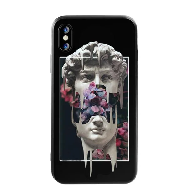 For iphone x case Mona Lisa Art David lines soft silicone Phone Case cover For Apple iPhone 5 5S SE 6 6s 7 8 Plus XR XS Max case For iphone x case Mona Lisa Art David lines soft silicone Phone Case cover For Apple iPhone 5 5S SE 6 6s 7 8 Plus XR XS Max case