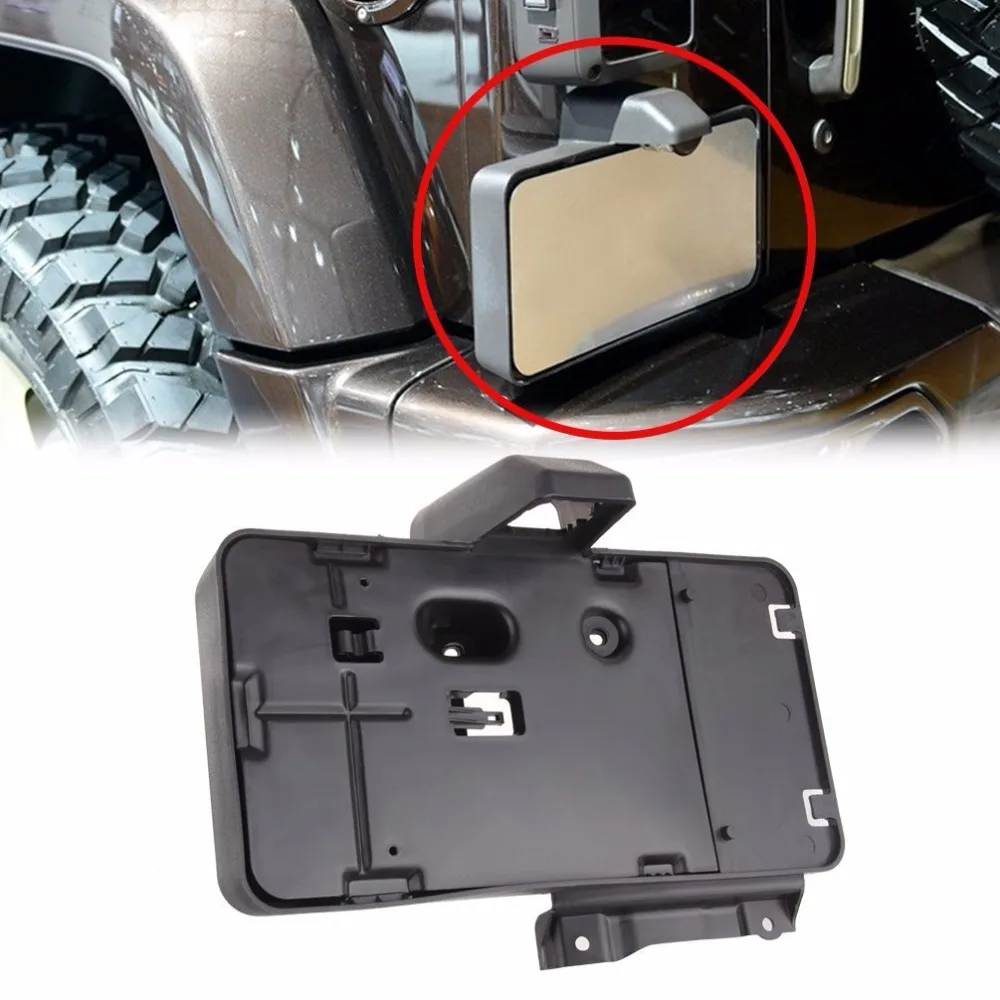 Car Styling Rear License Plate Tag Holder Bracket Mounts For Jeep Wrangler JK 2007- Unlimited Auto