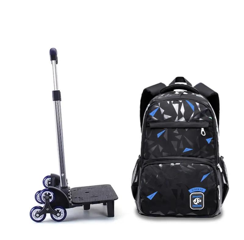 Школьные сумки с колесами для детей, подростков, мальчиков и девочек, большая тележка, школьный ранец, ортопедические рюкзаки на колесах, сумка для книг, mochila infantil