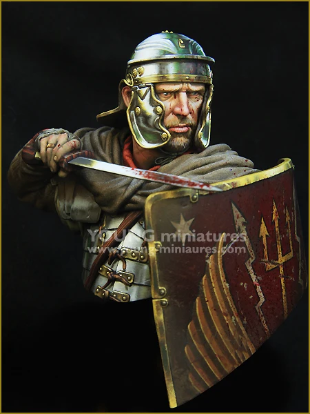 

1/10 Bust Resin Figure Model Kit ROMAN LEGIONARY 1st Century Unassembled unpainted Top