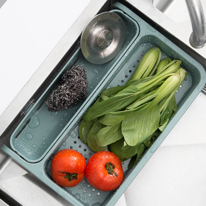 Новая кухонная Стоковая стойка для раковины, стойка для губки, складные кухонные овощные сушилки для фруктов