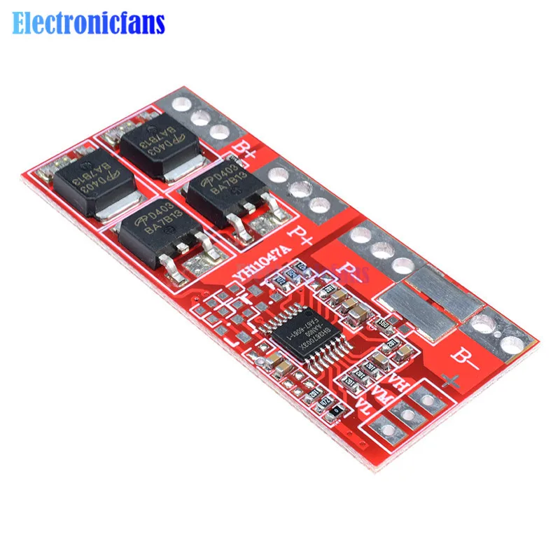 3S 30A Макс. 12,6 в литий-ионный аккумулятор 18650 зарядное устройство плата PCB BMS модуль короткого замыкания защита от перегрузки по току