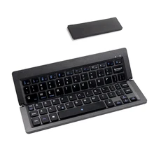 Landas Wireless Foldable Keyboard Bluetooth Pocket Folding Keyboard PC For IOS Android Windows Sumsang Desktop Computer
