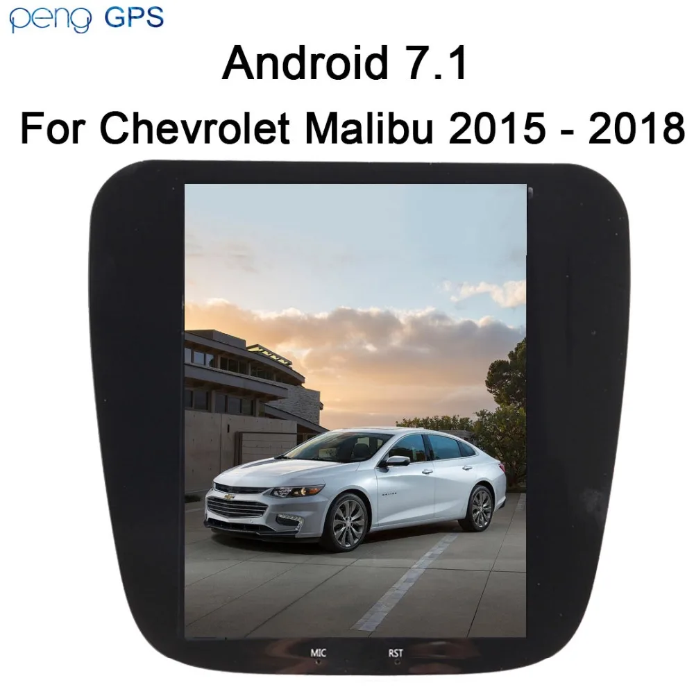 

Tesla style Android Car Stereo Radio Headunit For Chevrolet Malibu 2015 2016 2017 2018 Spilt no Car DVD Player Audio Multimedia