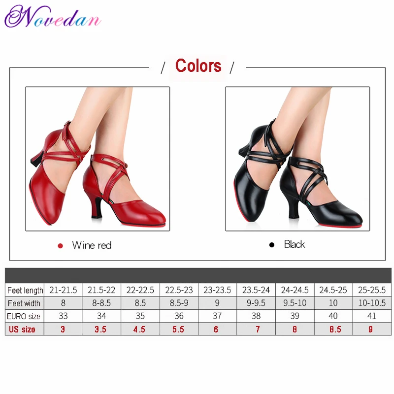 Профессиональная женская Обувь для бальных танцев, латинских танцев, кожаная красная обувь для танго, женская обувь с закрытым носком, обувь для сальсы, женская обувь на высоком каблуке 8 см