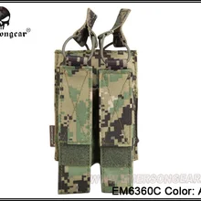 Emerson модульный двойной мешочек для MP7 военный, боевой; нейлоновый журнал подсумок EM6360 Мультикам, хаки AOR