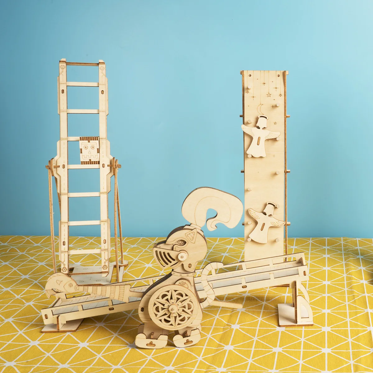 

DIY Wooden Mechanical Model Assembling Decompression Building Blocks Christmas Gift Education Toys Hobbies Anime Action Figures