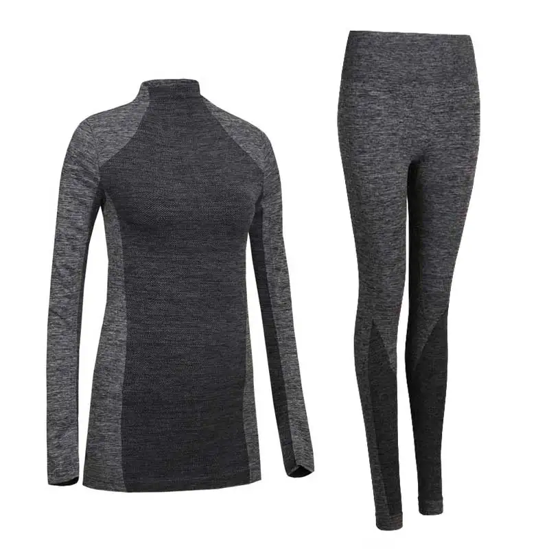 

Winter Tracksuit Thermal Underwear Women Fast Dry High Elastic Long Johns for Women Heat Pack Warm Underwear Women Two Piece Set
