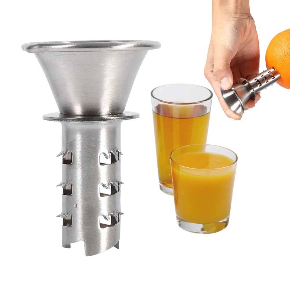 Stainless Steel Fruit Vegetable Squeezers Lemon Orange Juice Sprayer