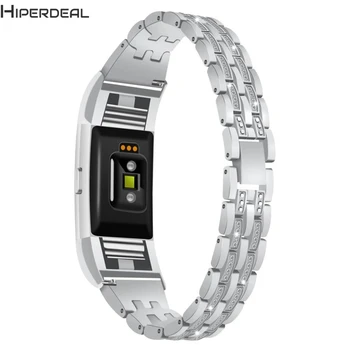 

HIPERDEAL New Fashion Stainless Steel Watch Bracelet Band Strap For Fitbit Charge 2 Watch 17Dec23 Drop Ship F