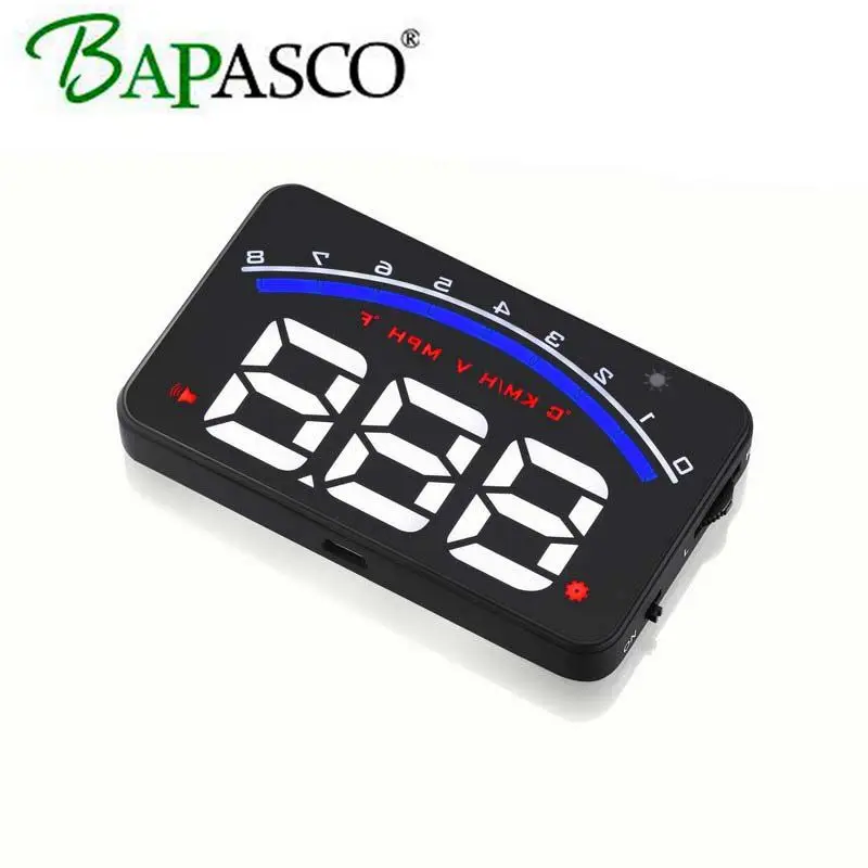 BAPASCO HUD head up display M9 с отражателями скорость отображения расход топлива температура