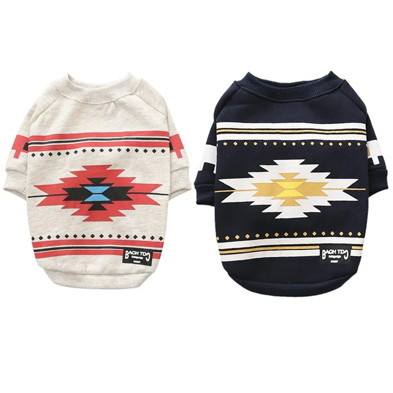 

Cotton Coat for Chihuahua Pet Pug Clothing Dog Clothes for Small Dogs French Bulldog Sweater Ethnic Style Warm Puppy Dog Costume
