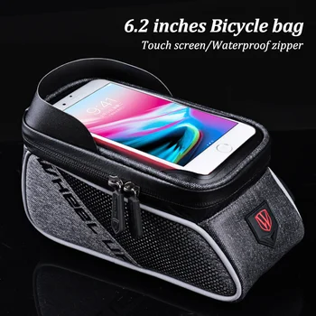 

Bicycle bags cycling bike Waterproof Touch Screen Cycling Head Front Tube Frame roswheel bicycle Bag Case bycicle Accessories
