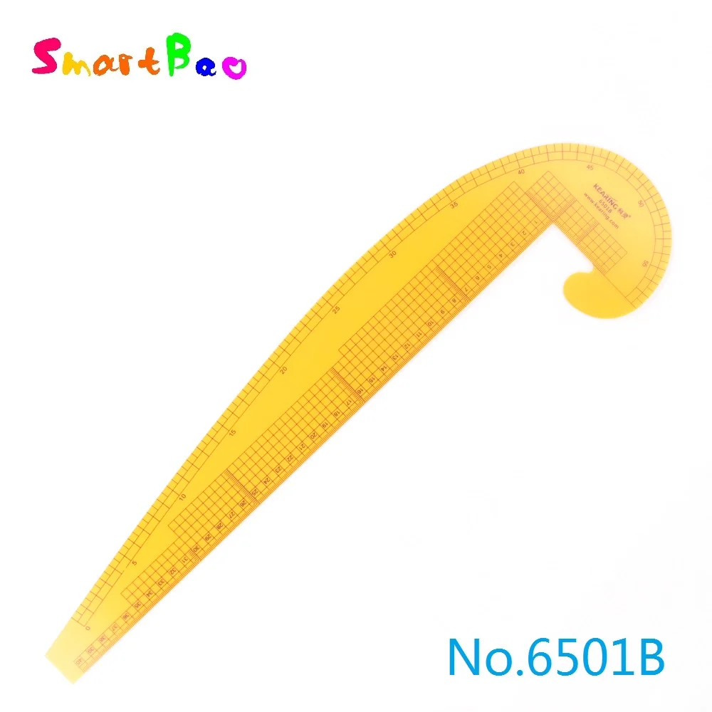 

2Pcs/Lot 58cm Patchwork Ruler 3 In 1 Ruler(French Curve, Hip Curve, and Straight Ruler) No.6501B