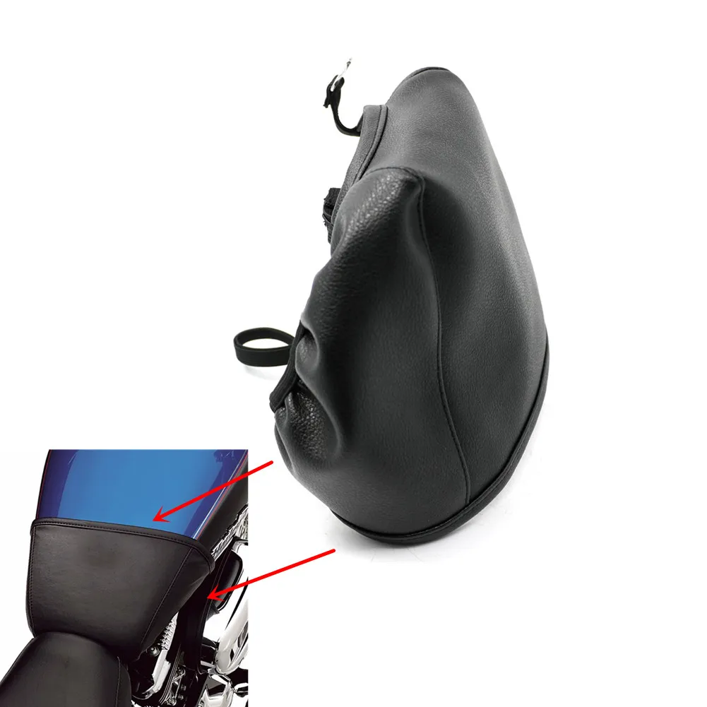 

Motorcycle 4.5 inch Gallon Fuel Oil Tank Bra Pad Cover Protector for Harley Sportster XL 883 1200 XL1200C Custom 2004 - 2017