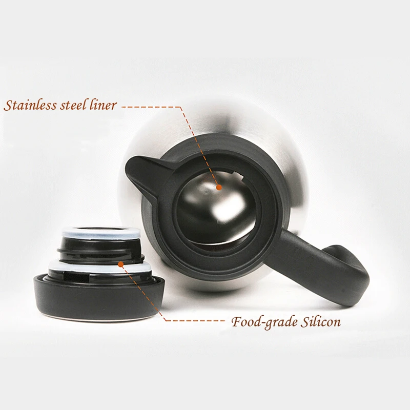 Stainless Steel + Plastic Vacuum Flasks 1L/1.5L/2L Vacuum Jug Water Kettle Keep Water Warm