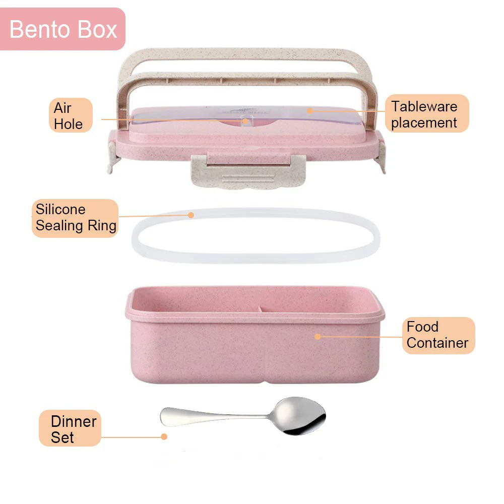 Bento коробка ланч боксы для взрослых детей мужчин женщин девочек мальчиков