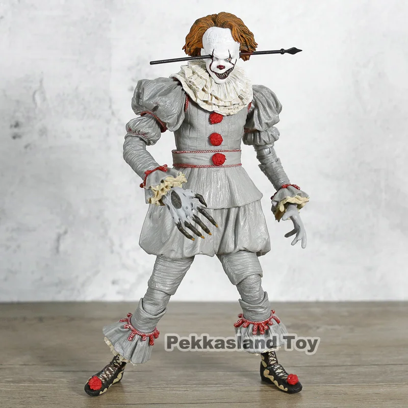 Neca 1990 VER Оригинал Stephen King's It Pennywise Joker страшное лицо клоуна экшн фигурка из ужасов