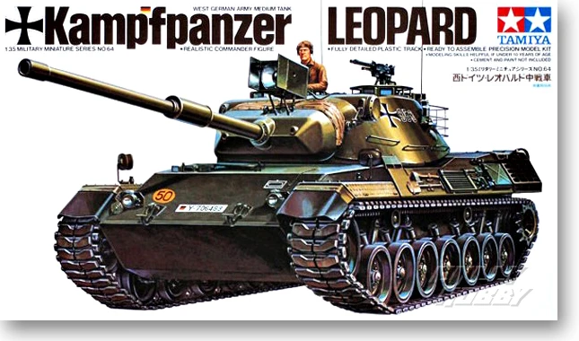 Основной боевой танк леопарда 1 Второй мировой войны 1/35|main battle tanks|leopard 1leopard tank |