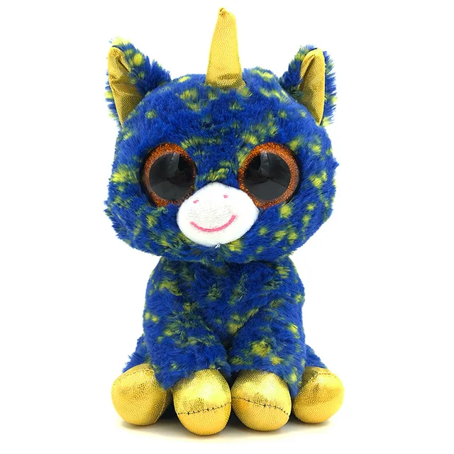 Cheap Big eyes Dolls Soft Lovely Toy beanie boo Unicone Ty Beanie Boos 25CM Stuffed Plush Stuffed Doll Ty Toys For Girl Gift Children