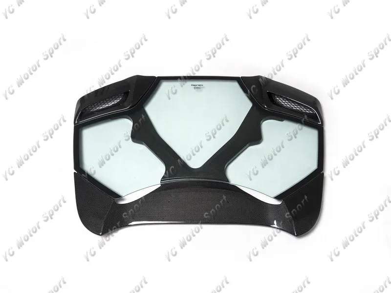 2015-2017 Ferrari F488 Spyder Capristo Style Engine Hood Bonnet CF (4)