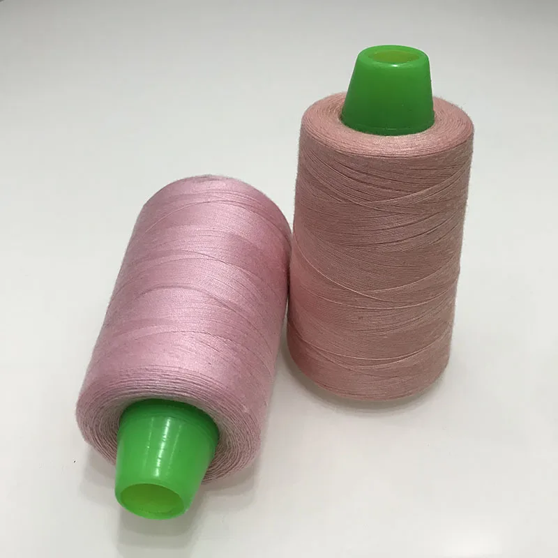 3000 ярдов 402 швейная нить полиэфирная швейная машина нитки розовые швейные нитки для рубашки платье ручной 40 s/2 Hilos Para Coser