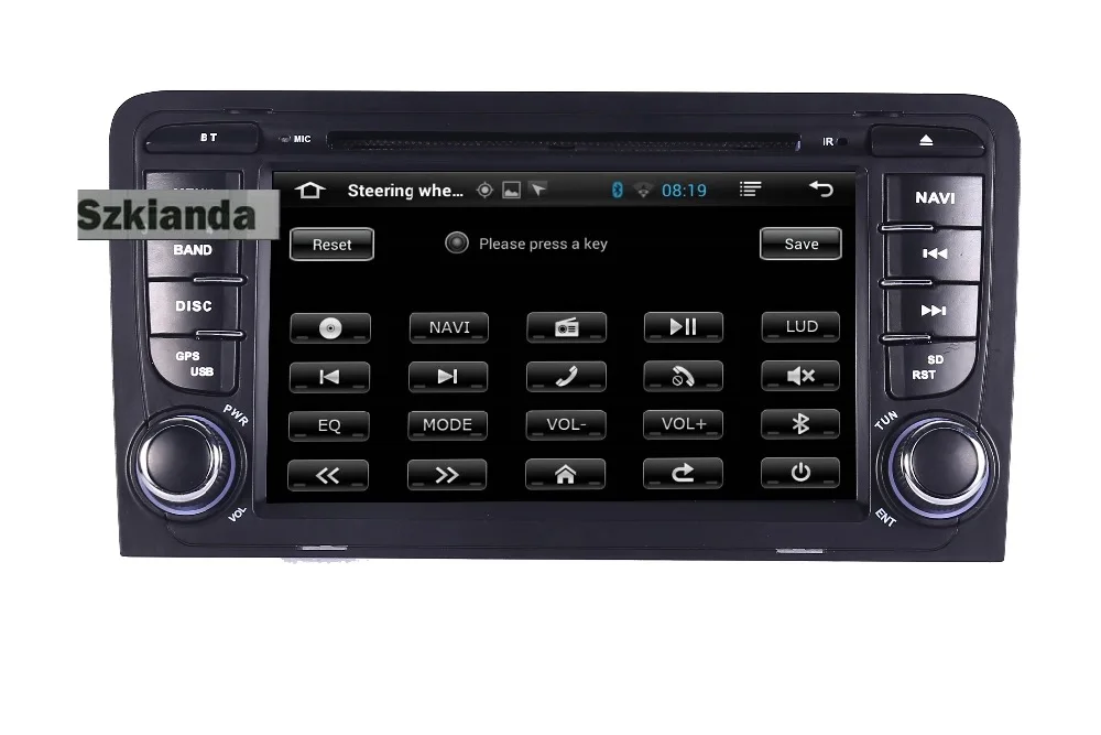 Discount 4G+32G 8 Core Android 9.0 car radio multimedia player for Audi A3 S3 dvd player Wifi 3G radio stereo Audio stereo gps navigation 5