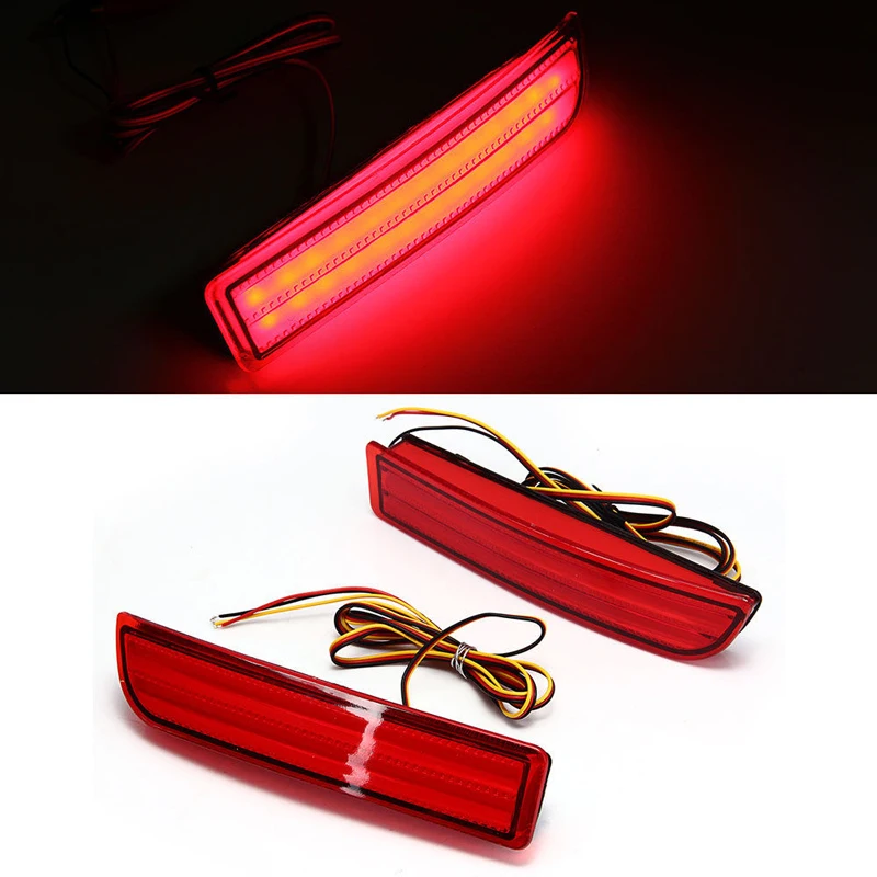 

Car LED Red Lens Rear Bumper Reflector Stop Brake Light Tail Fog Parkng Lamp for Toyota 2010 RAV4/PREVIA/alphard
