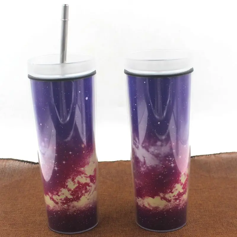 selling 18oz double wall insulated hot/cold drink tumbler with lid and