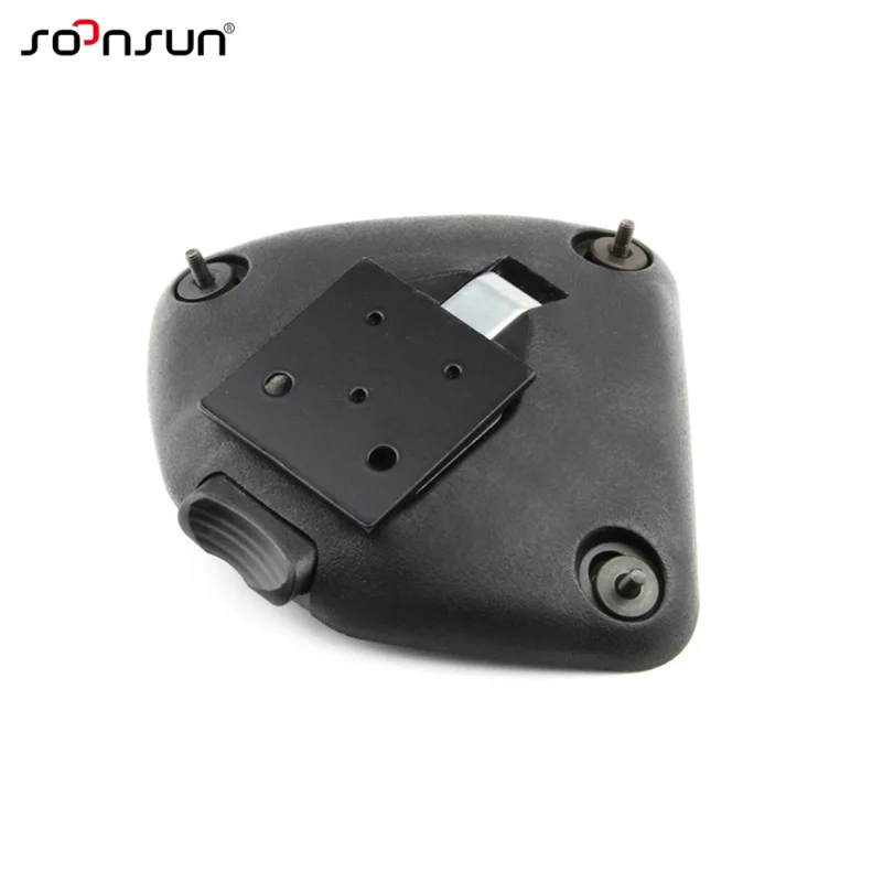 SOONSUN Aluminum Night Vision NVG Helmet Mount Base w/ Adapter Plate 3 Hole SF NVG PVS for GoPro