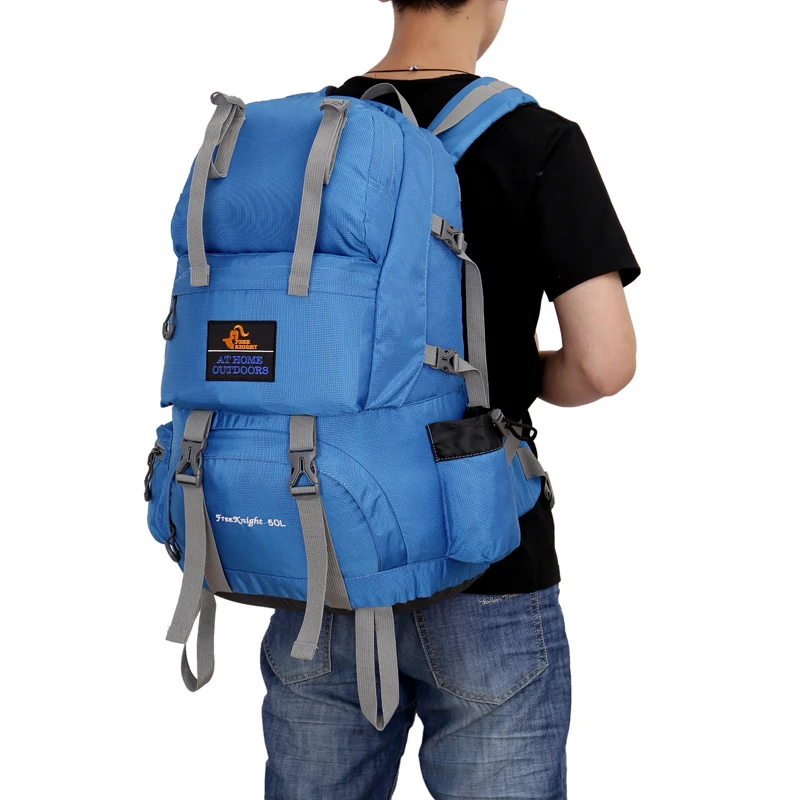 Waterproof Backpack Camping Outdoor Sport Bag Large Capacity Military Backpack Trekking Backpack Breathable Hiking Bag 0218 (6)
