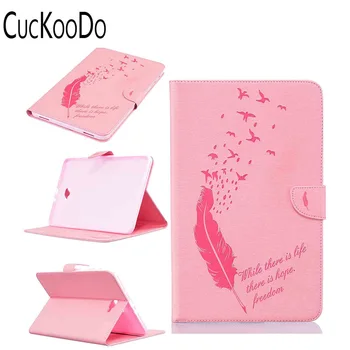 

CucKooDo Flip Folio Wallet Protective Cover with Magnetic Closure Card Slots for Samsung Galaxy Tab A 10.1 inch SM-T580/SM-T585