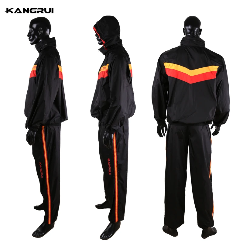 KANGRUI Man Woman Unisex Fitness Loss Weight Sauna Suit Set Slimmer