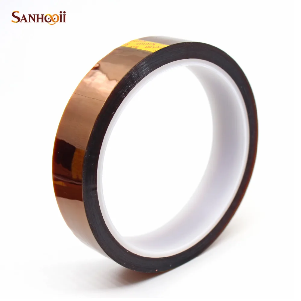 SANHOOII длина 33 м без остаточного SMT печатная плата защита высокая температура термостойкая полиимидная клейкая изоляционная лента