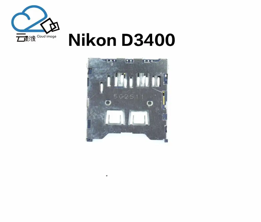 

SD memory card slot holder for Nikon D3400 SLR digital repair parts