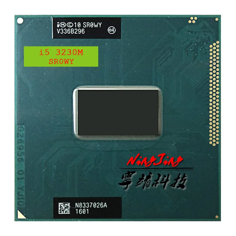 Процессор Intel Core i5 3230M SR0WY 2 6 ГГц двухъядерный четырехпоточный 3 МБ 35 Вт разъем G2 /