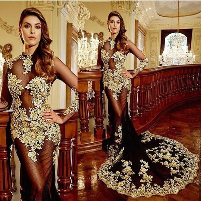 Long Sleeve Promotion Dresses