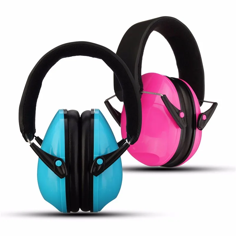 

Comfortable Ear Protector for Children Anti-noise Hearing Protection Earmuffs Headset Soundproof Ear muff Blue Pink