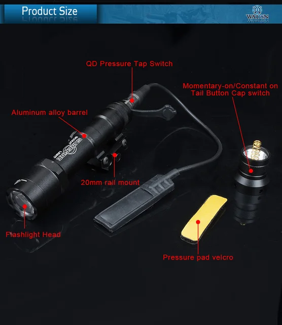 WADSN Airsoft armas SF M600B latarka Mini taktyczne Scout światła 560 lumenów lampa pistolet M600 Softair broń światła tanie i dobre opinie WEX410 Żarówki led SF M600B MINI SCOUT LIGHT With SUREFIR Logo 560 Lumen Sofatir Hunting lantern CREE-XPE-R5 Tactical Torches WADSN Airsoft armas SF M600B latarka Mini taktyczne Scout światła 560 lumenów lampa pistolet M600 Softair broń światła tanie i dobre opinie WEX410 Żarówki led SF M600B MINI SCOUT LIGHT With SUREFIR Logo 560 Lumen Sofatir Hunting lantern CREE-XPE-R5 Tactical Torches