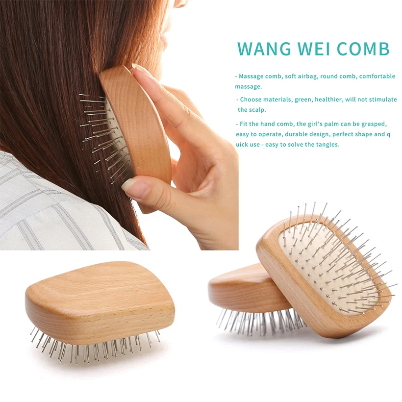 TREESMILE Dry Brushing Body Brush, Exfoliating Back Bath Brush for Shower with Natural Boar Bristle Brush Head Brush D30