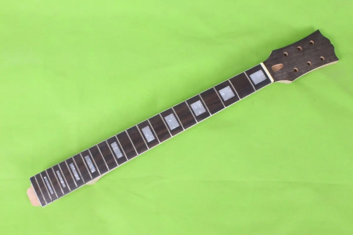 New 1x Electric Guitar Neck 22 fret 24.75" Mahogany Rosewood fretboard