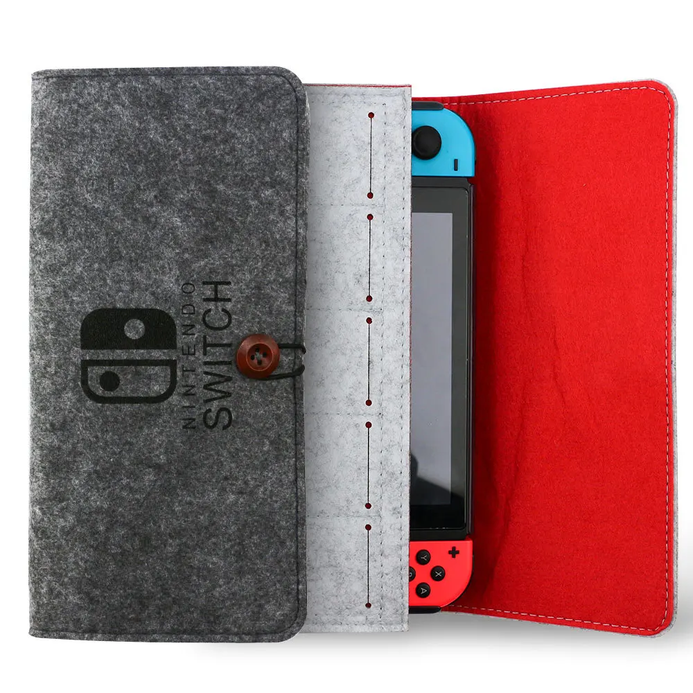 

Screen Protector +Storage Bag for Nintendos Switch Console Pika Case Durable Carrying Case for Nintend NS Switch Game Console