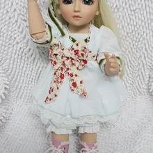 45 см высококачественные силиконовые детские куклы/Детские SD/BJD эмуляция красивая принцесса шарнирная кукла платье кукла