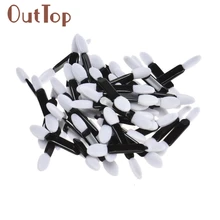 Levert Dropship 50pcs Eye Shadow Sponge Brushes Cosmetic Tool 0325B
