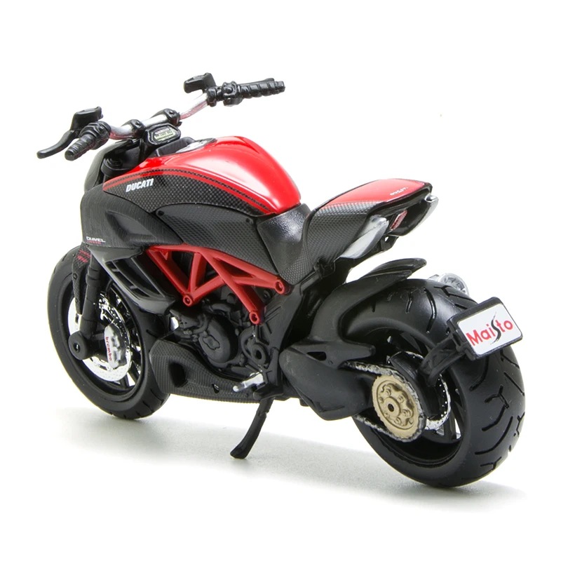 Maisto 1:18 мото модели Ducati Diavel Carbon Мотоцикл Модели Diecast миниатюрный Race игрушка для Коллекция подарков