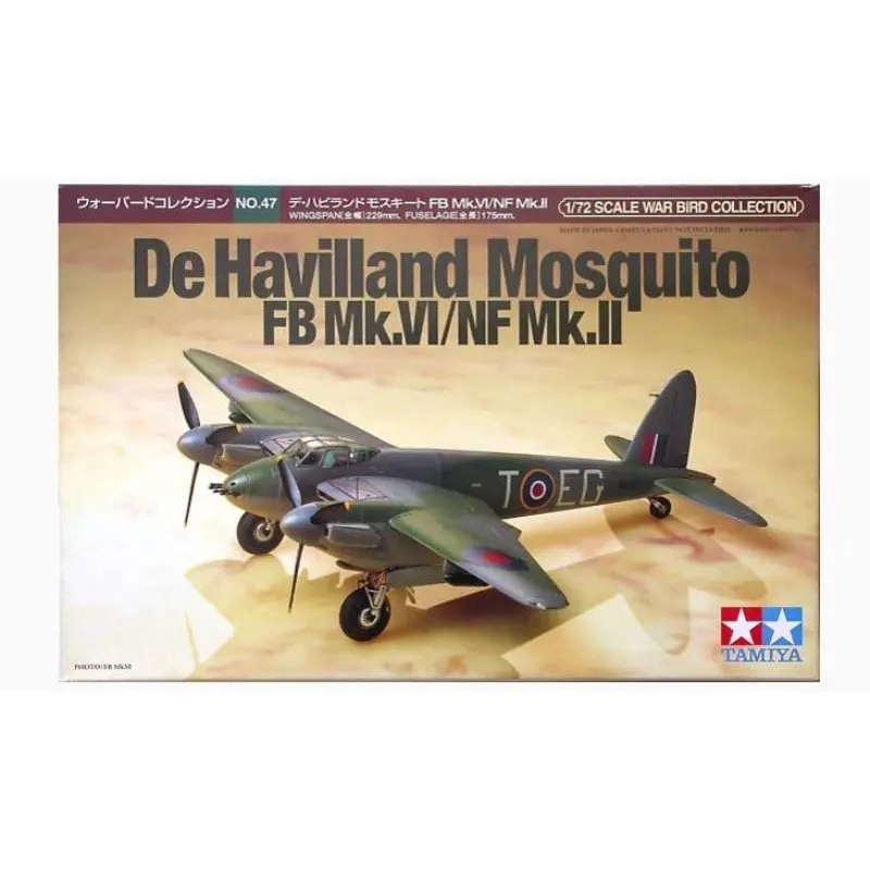 

1/72 TAMIYA 60747 De Havilland Mosquito FB MK.VI/NF Mk.ll model hobby