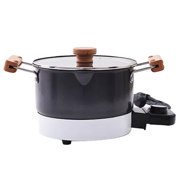

Electric hot pot multi-function Stainless Steel cooker non-stick household electric cookware set kitchen appliances mx12171715