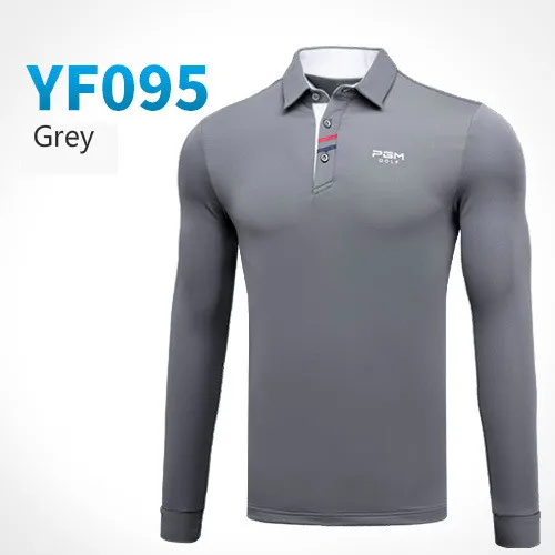 PGM Одежда Для Гольфа Мужская футболка с длинными рукавами осенне-зимняя теплая одежда, подходящая для мужчин, размер m-xxl - Цвет: one