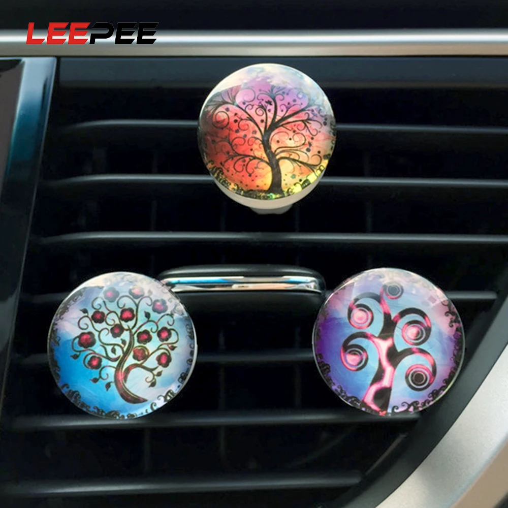 

LEEPEE Tree of Life Vent Air Freshener Diffuser Auto Outlet Perfume Car Air Freshener Air Conditioning Clip Solid Perfume